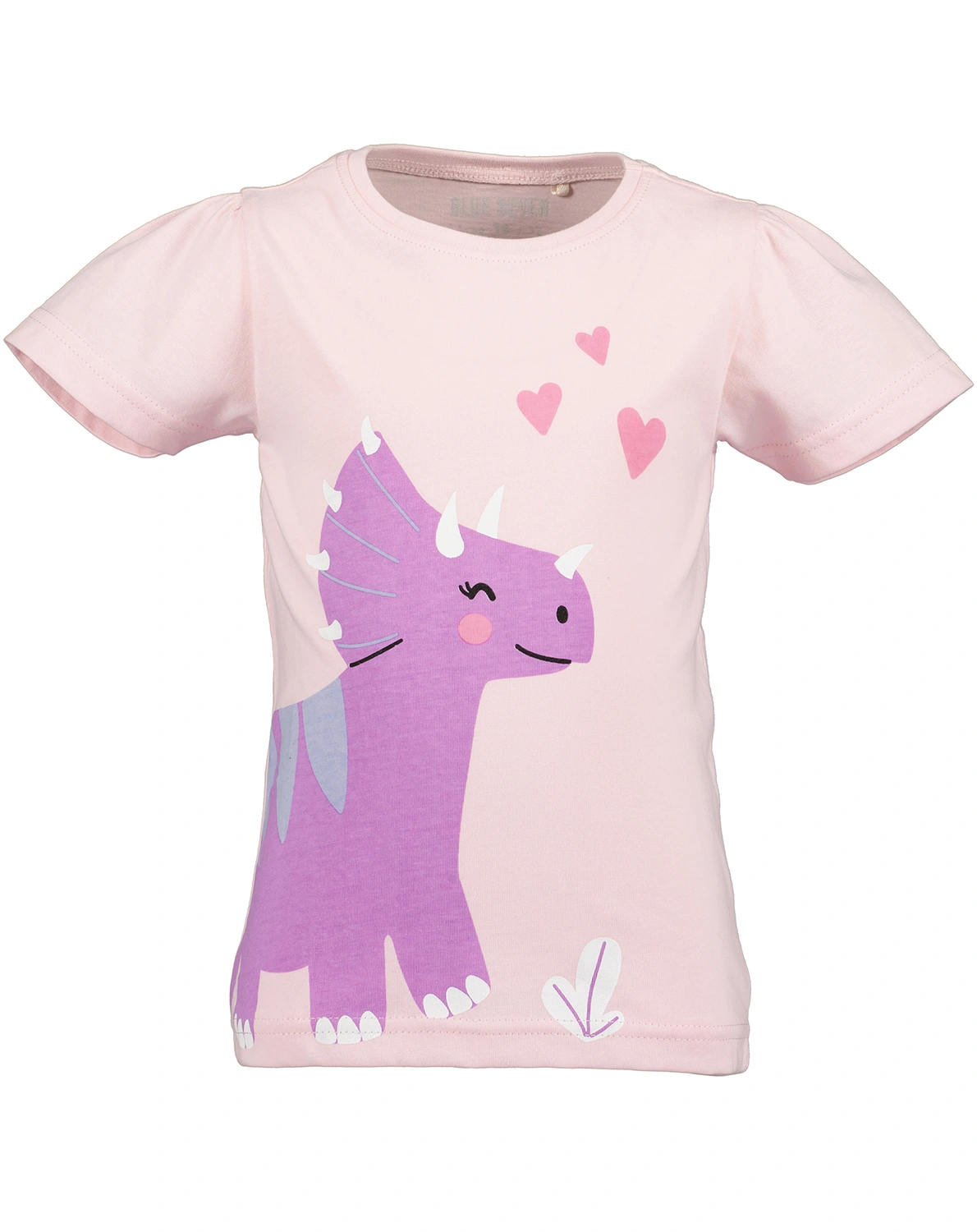 T-Shirt TRICERATOPS in pastellrosa