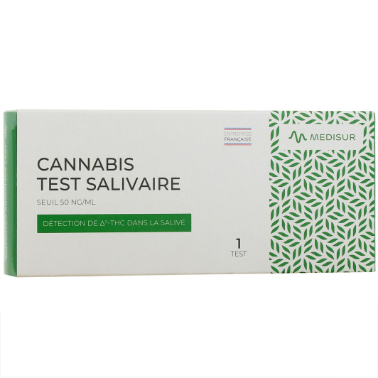 Autotest cannabis salivaire - Détection du THC dans la salive