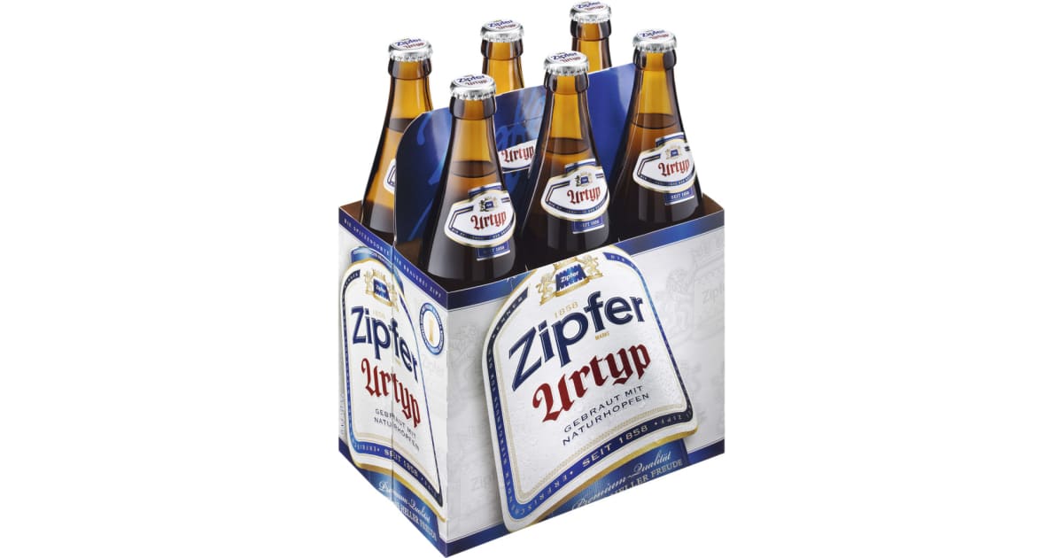 Zipfer Urtyp Tray 6x 0,5 Liter (Mehrweg)