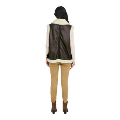 Gilet femme Onlbetty Faux Suede Otw ONLY