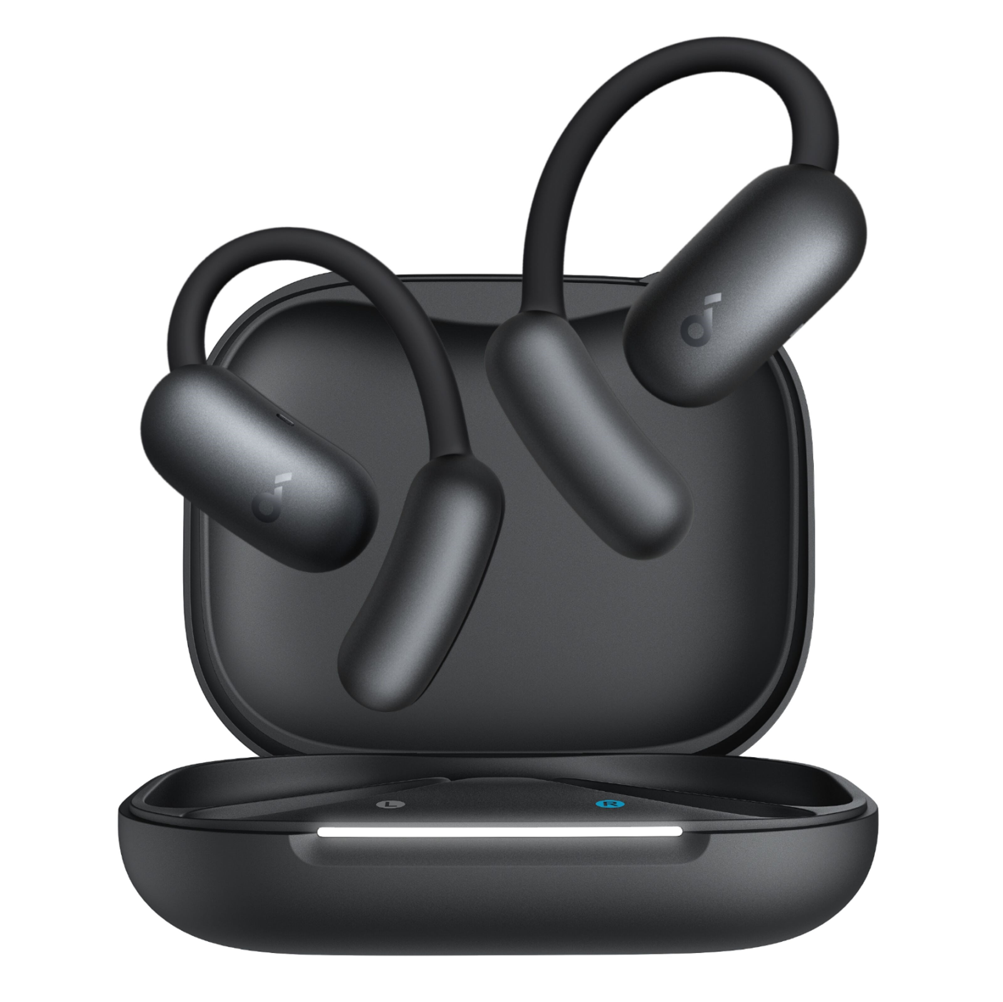 Soundcore AeroFit 2 Open-Ear-hodetelefoner Svart