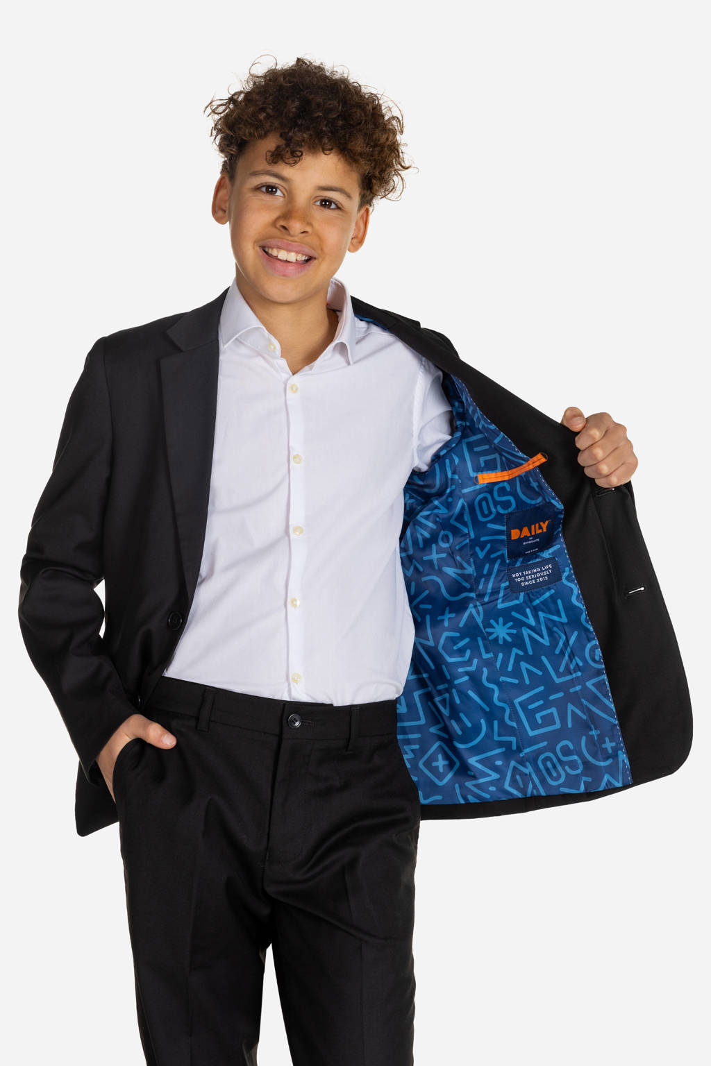 OppoSuits kostuum zwart