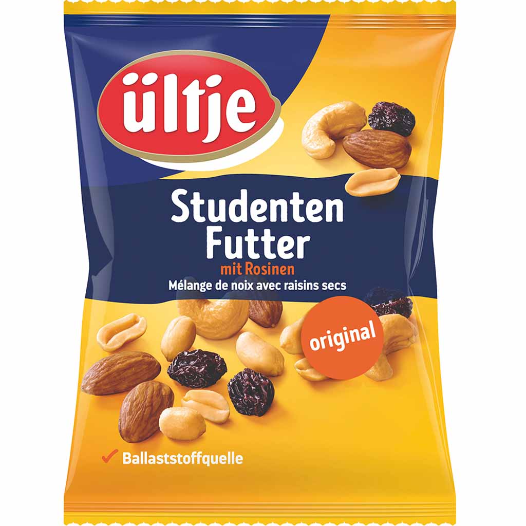 ültje Studentenfutter original 200g MHD:30.8.25