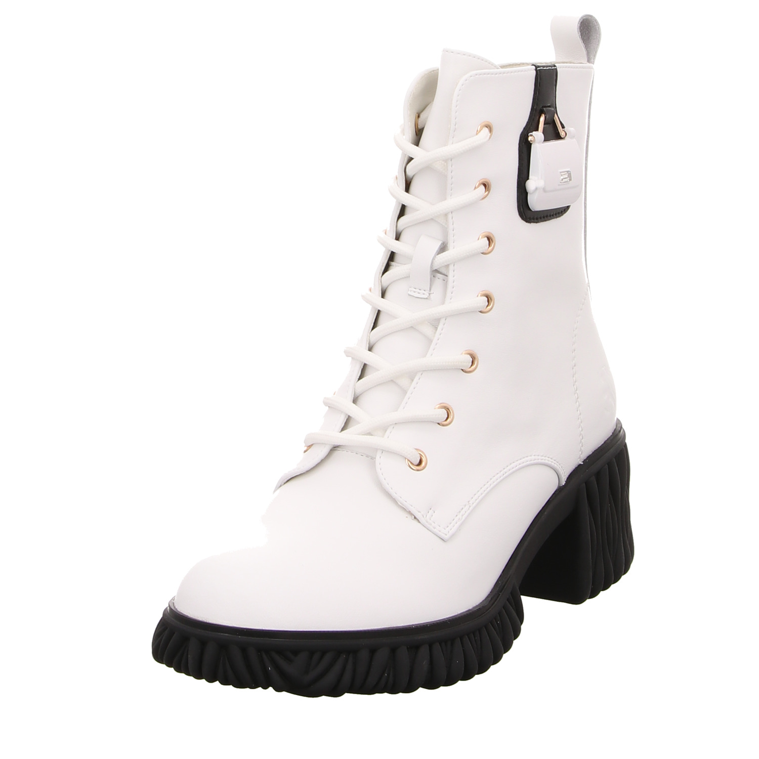 2 GO Shoe Stiefelette weiß weiss/weiss kombi