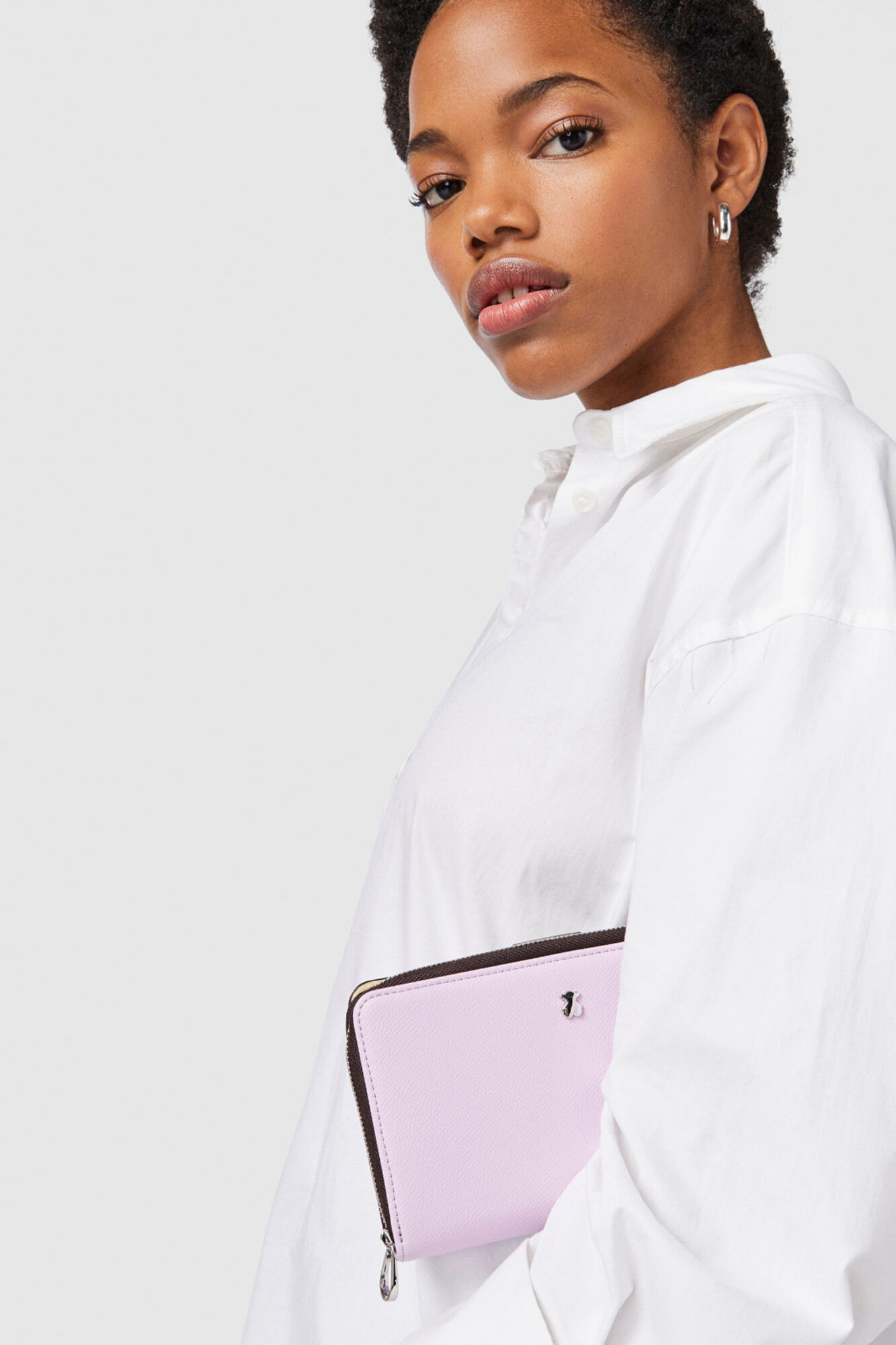 Billetera lilás New Dubai Saffiano - Lila