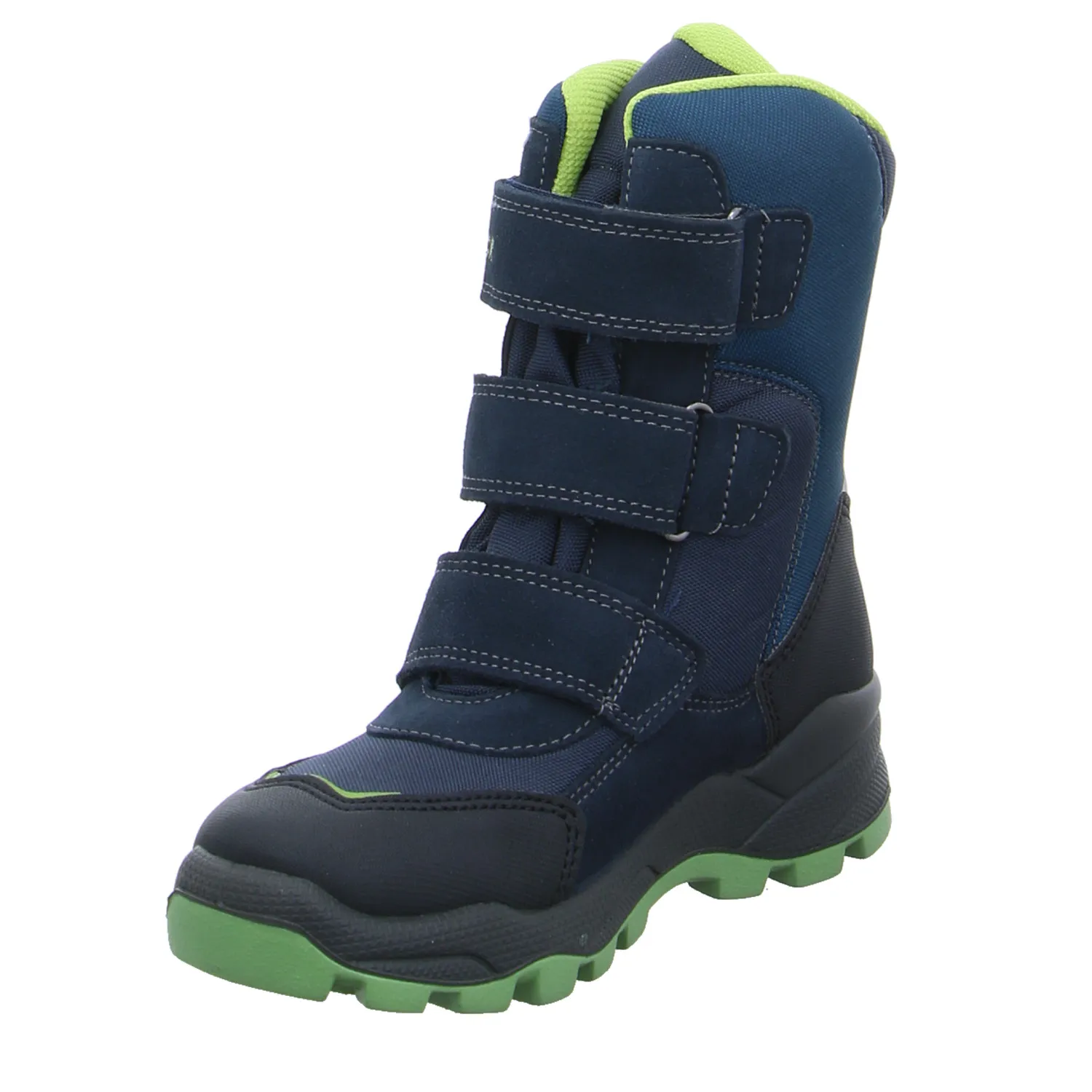 IMAC Jungen- Snowboot Membran Grau Leder  Stiefel