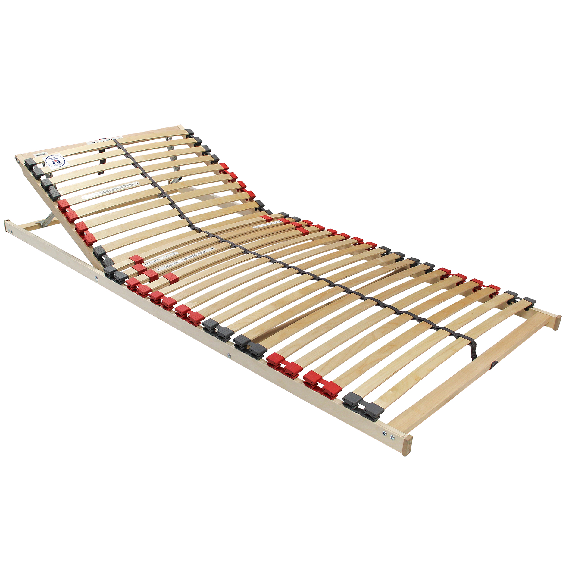 Lattenrahmen TWINFLEX K - Kopfteil verstellbar - 90x200 cm