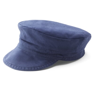 Unisex-Baumwollkappe, Dunkelblau