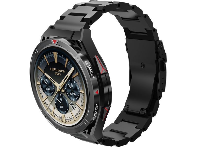 HiFuture Smartwatch Active Schwarz/Rot 1.43