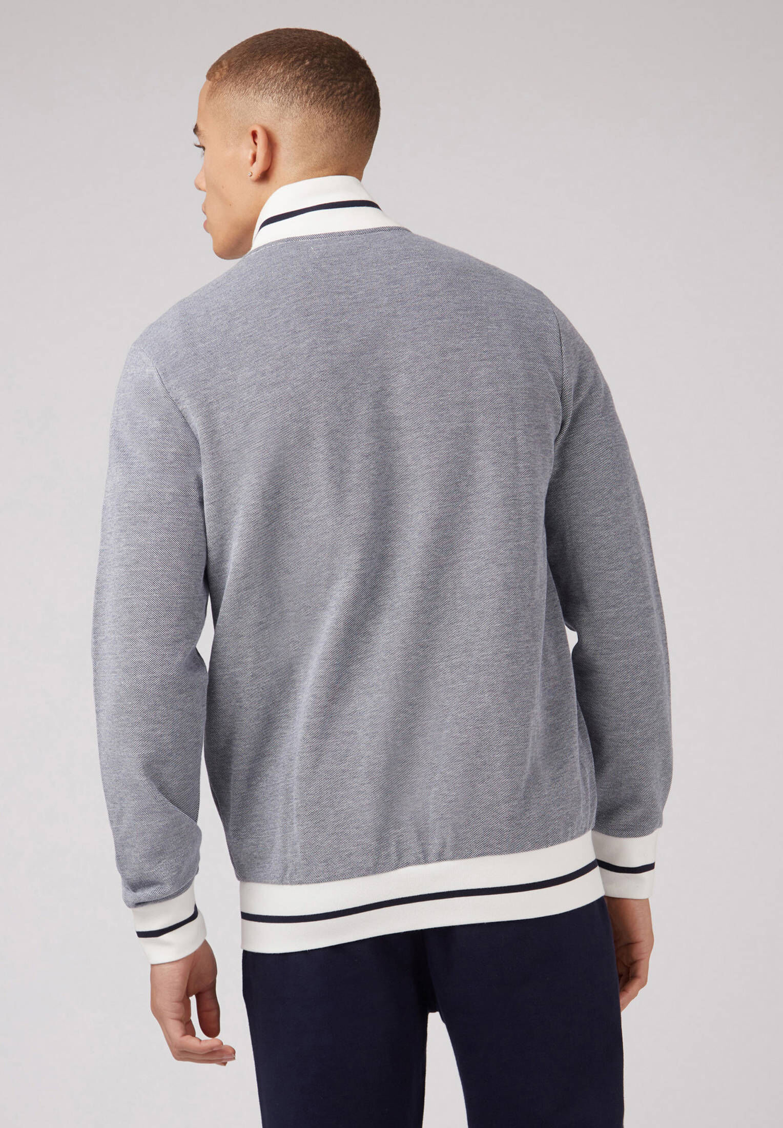 Ben Sherman| Herren Sweatshirt Pique