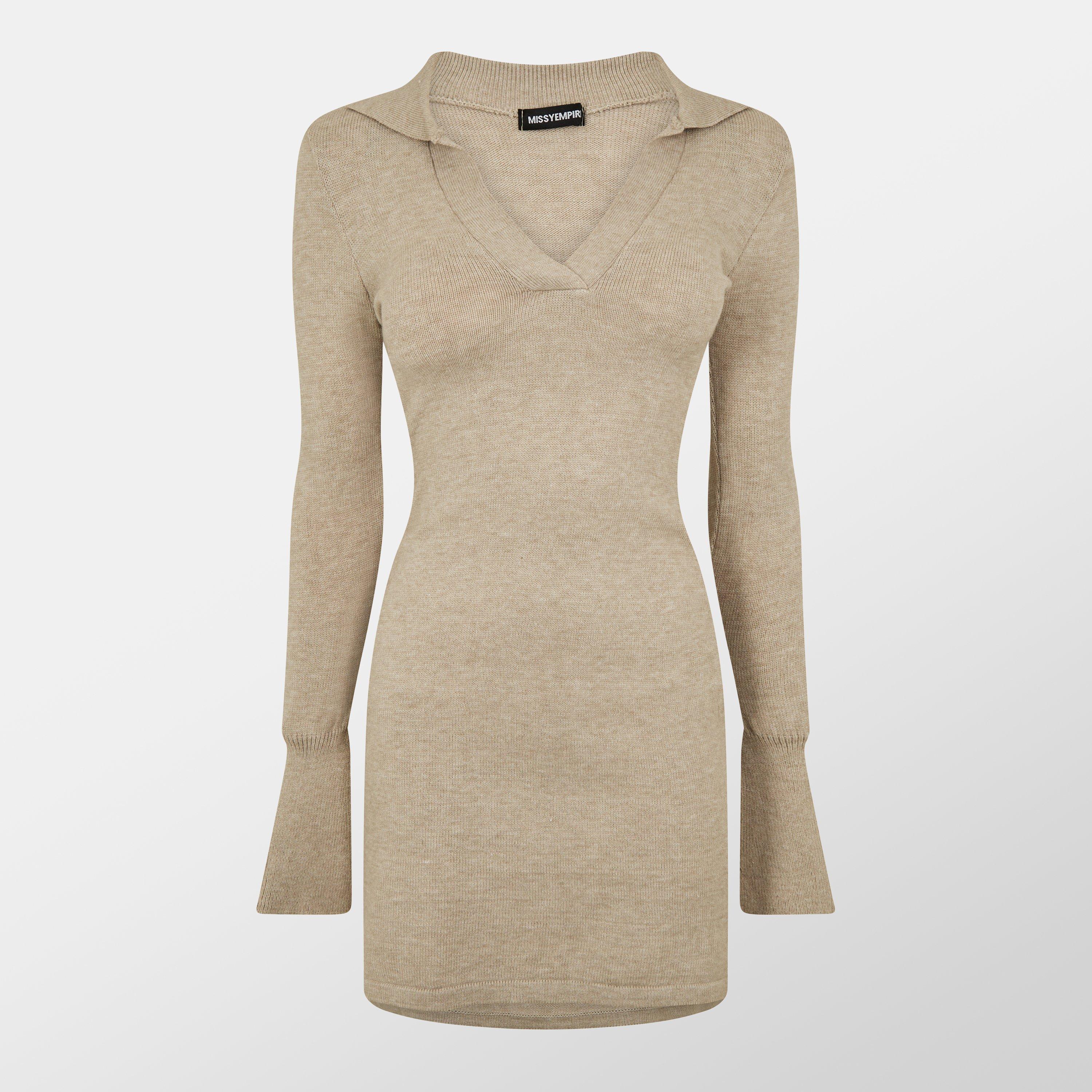 Missy Empire ME Knitted Mini Dress Womens