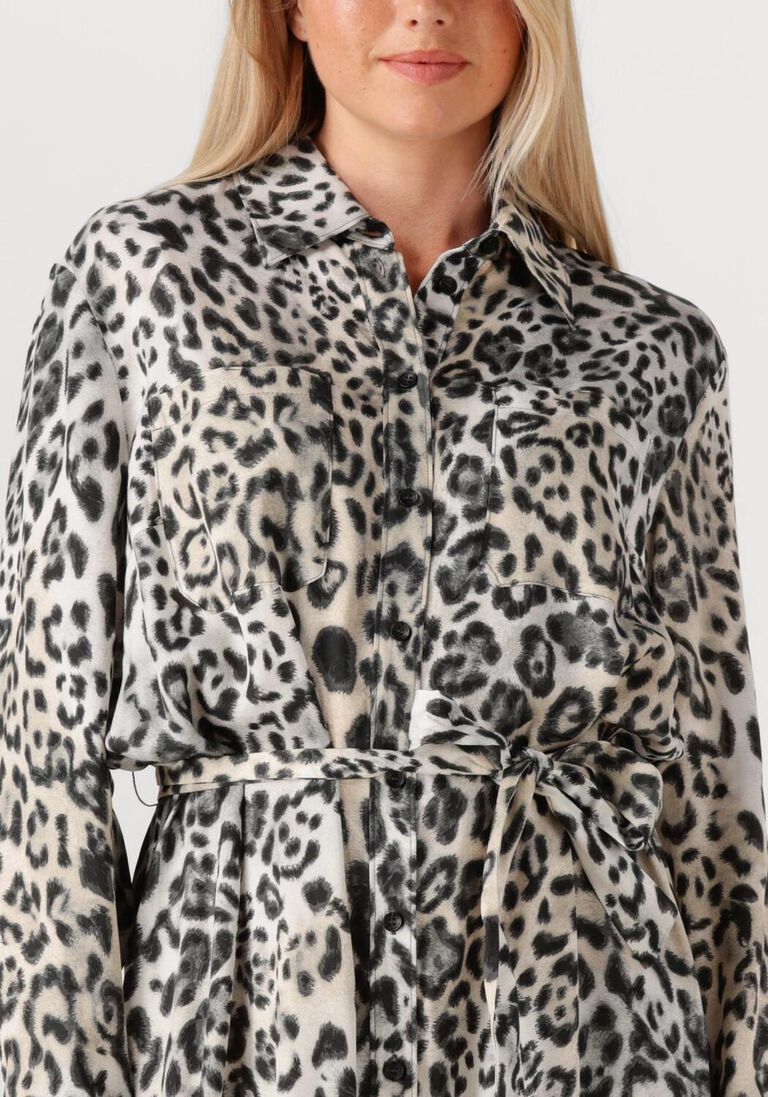 grijze riani midi jurk 576200-4444