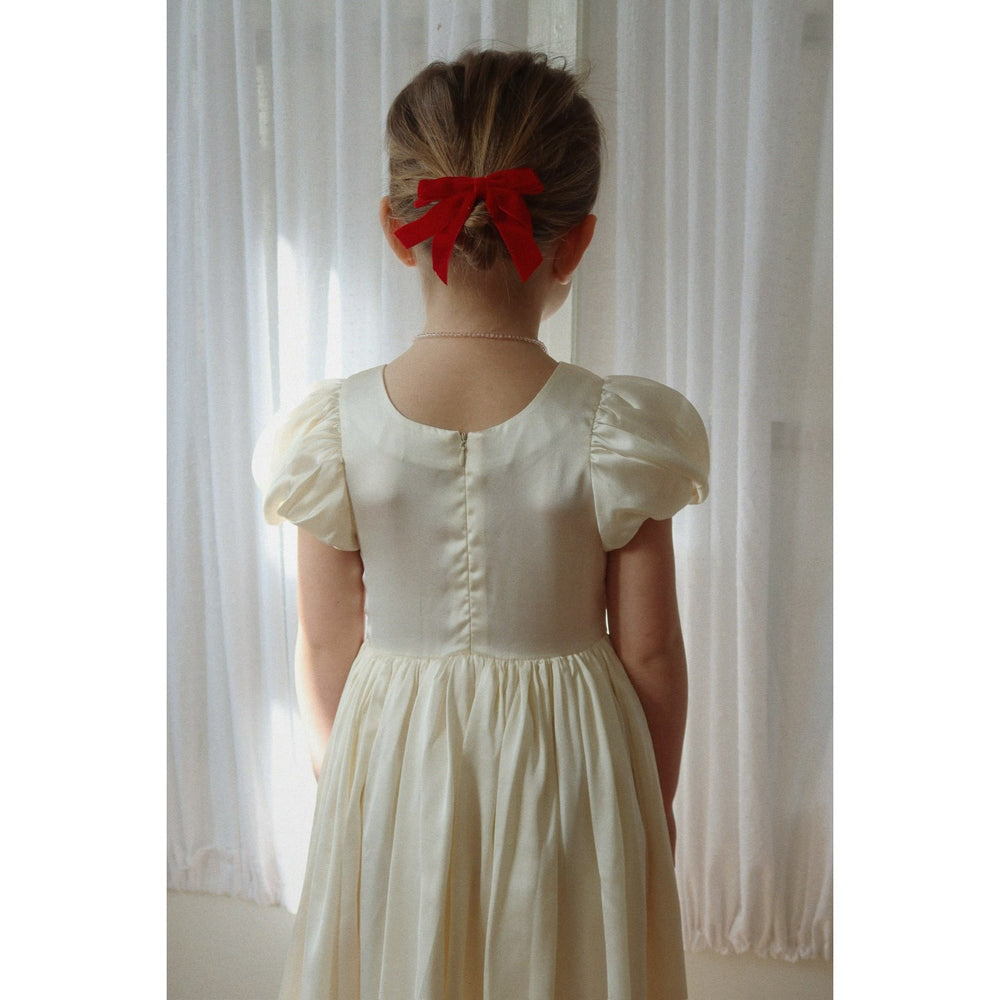 Køb Konges Sløjd Barbados Cherry 2 Pak Fløjl Dobbelt Sløjfe Hair Clips