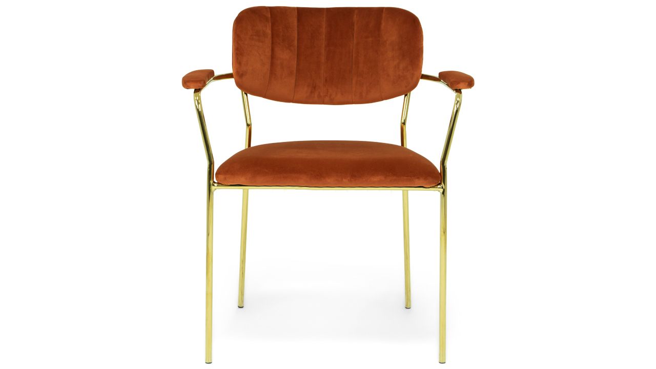 Eetstoel - rust Blanchett B67 x D60 x H79 cm