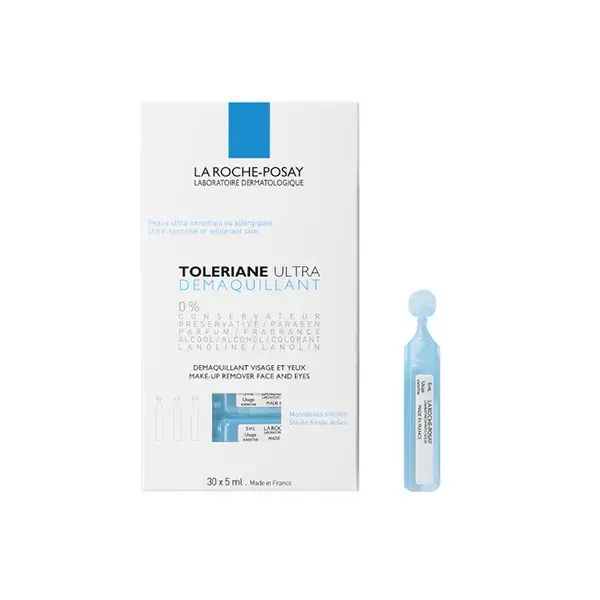 Demaquilante La Roche-Posay Tolériane Ultra 30 x 5ml