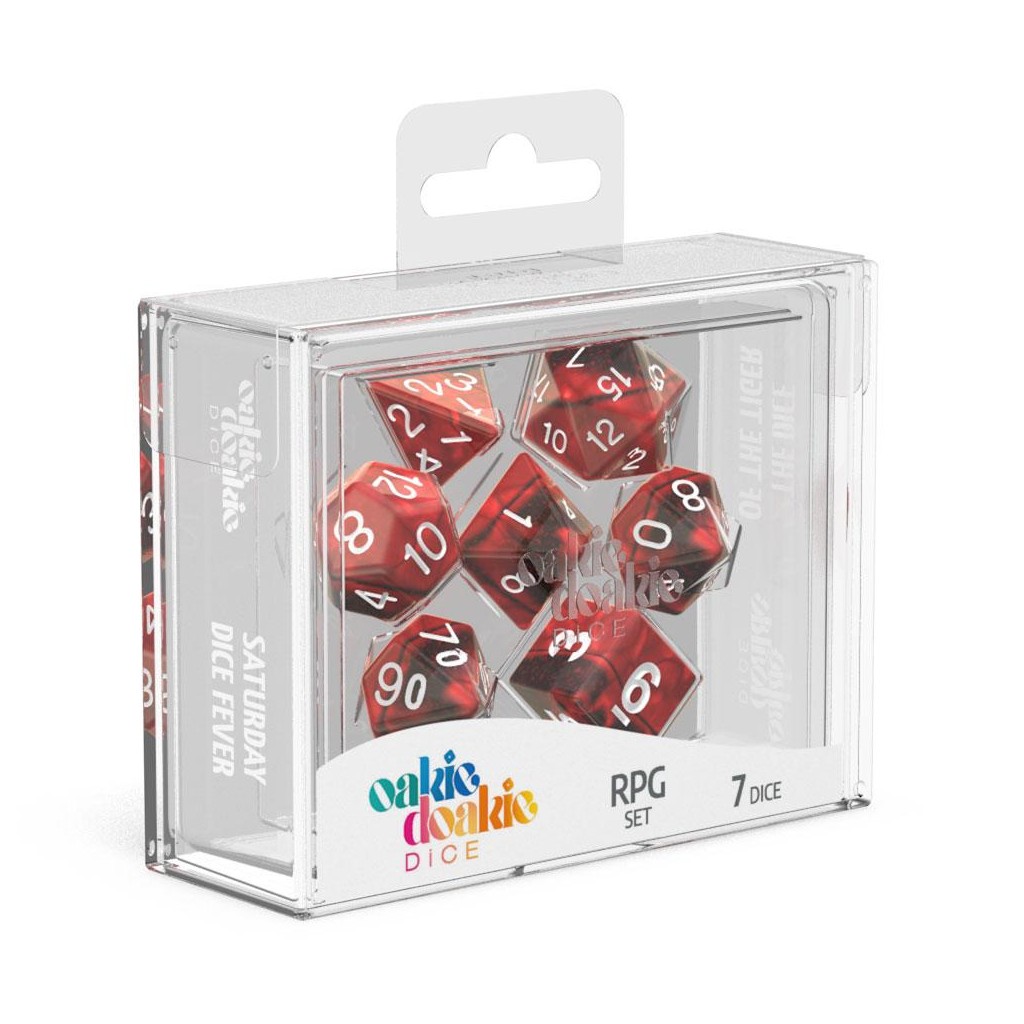 Oakie Doakie Dice dés RPG-Set Gemidice - Vampire (7)