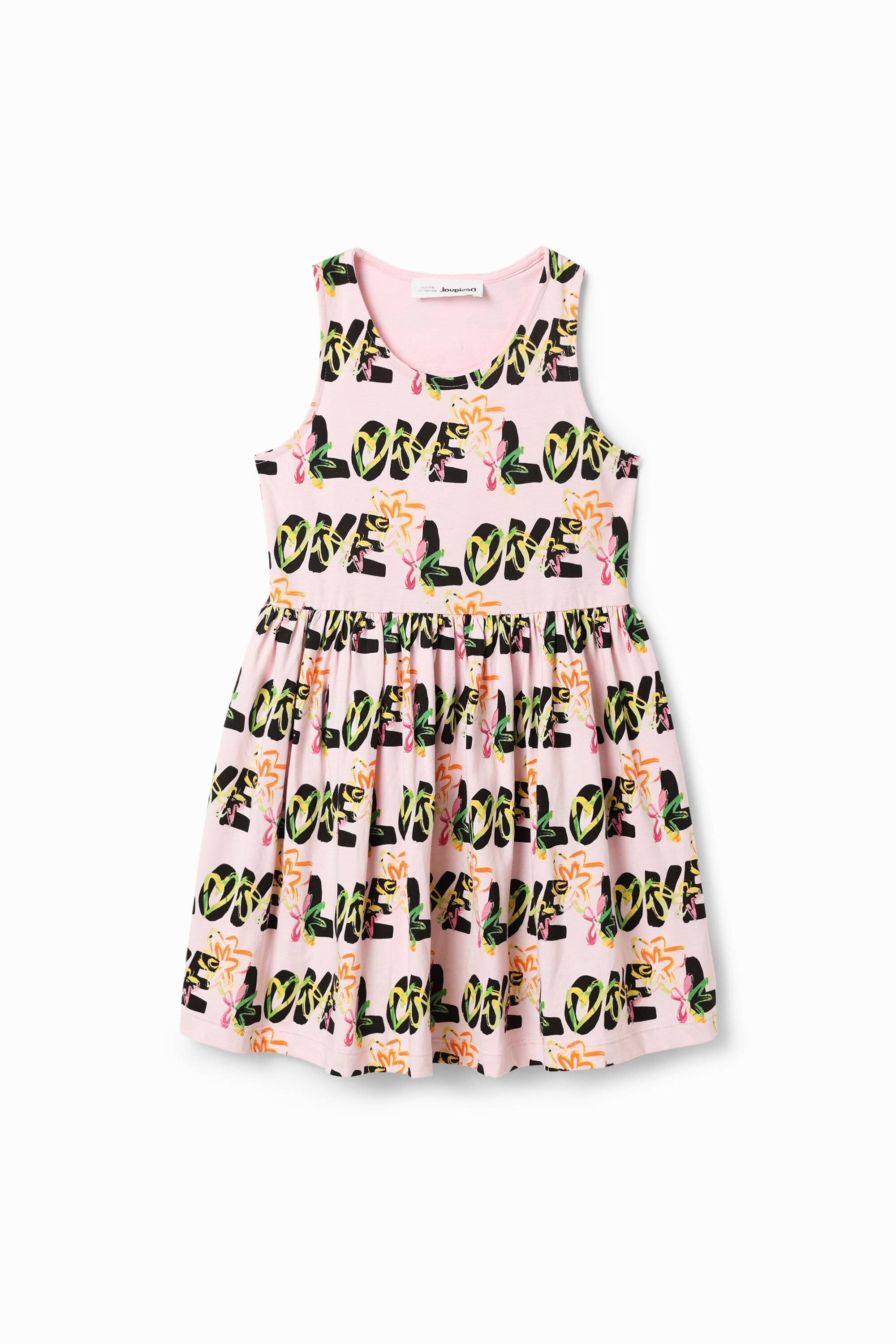Robe sans manches Love