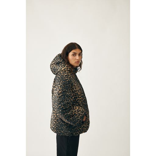 Global Funk Nora-G Jakke, Leopard Mist, L