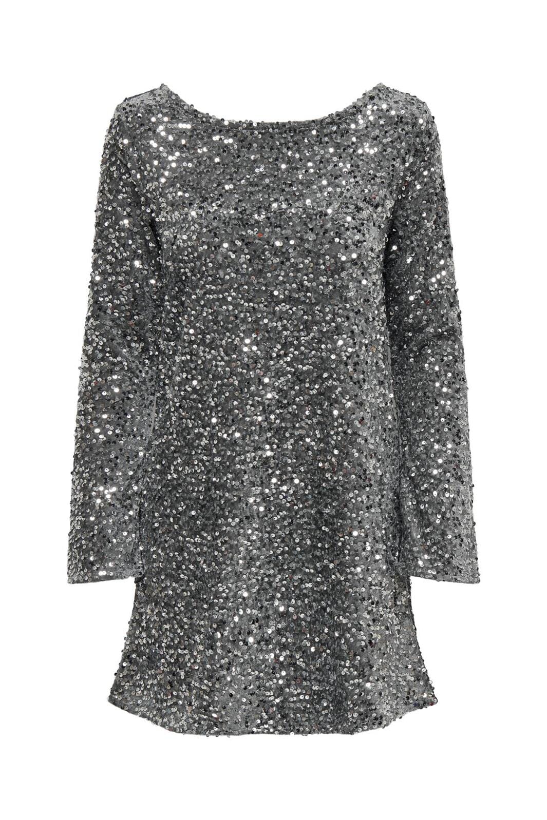 JDY Jdysara L/S Bow Sequins Dress