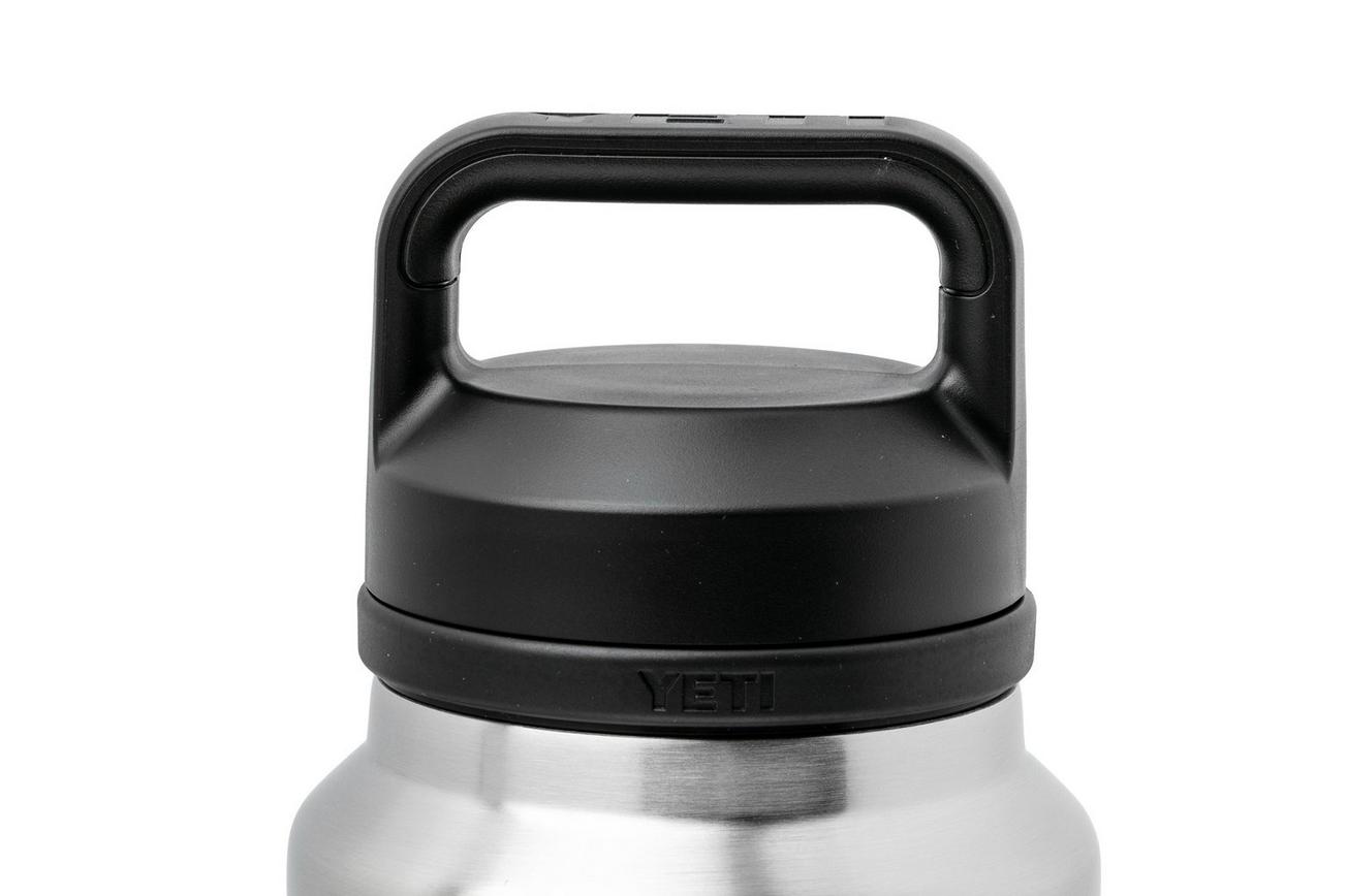 Yeti Rambler Bottle 36oz Chug Cap, Stainless Steel, thermosfles met drinkdop, 1L