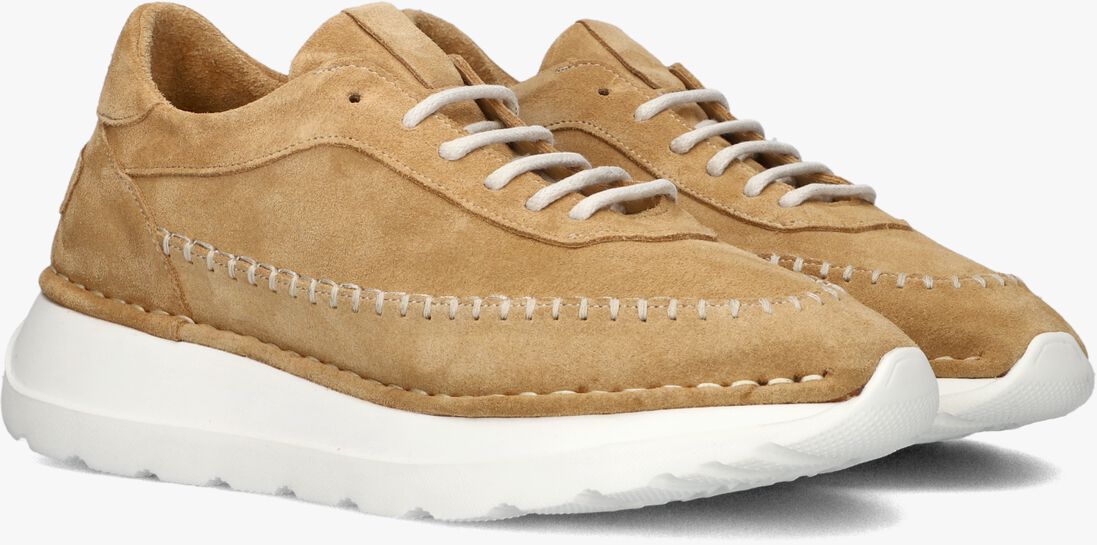 SHABBIES cognac shabbies lage sneakers santi run