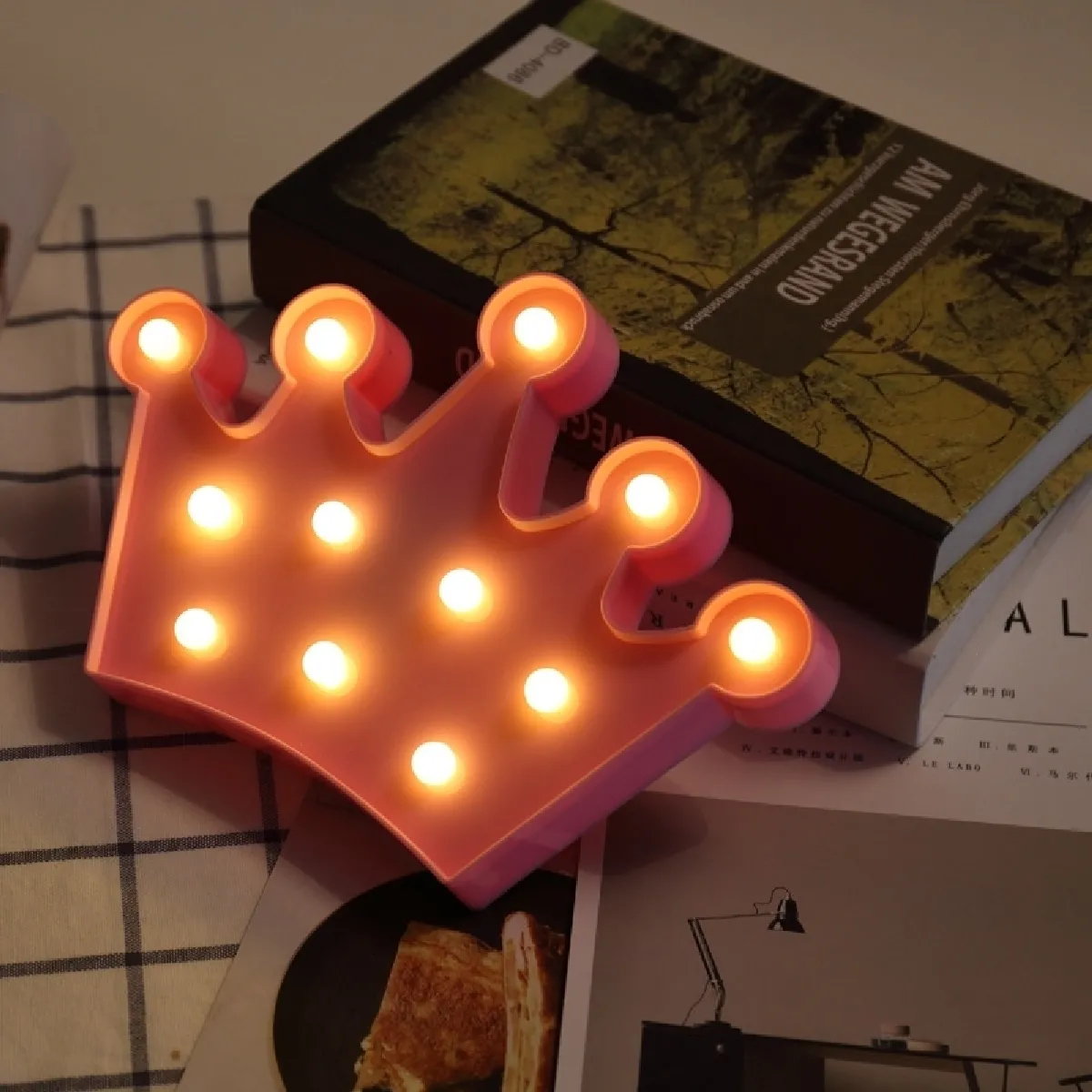 Wewoo Couronne Décorative LED AA