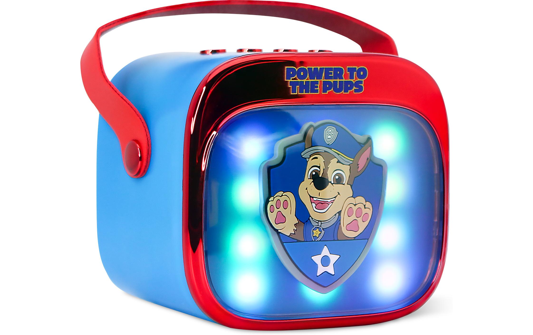 Paw Patrol LED Wireless Karaoke Lautsprecher und MikrofonMit LED-Leuchten
