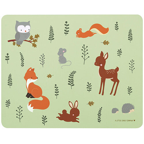 A little lovely company placemat bosvriendjes