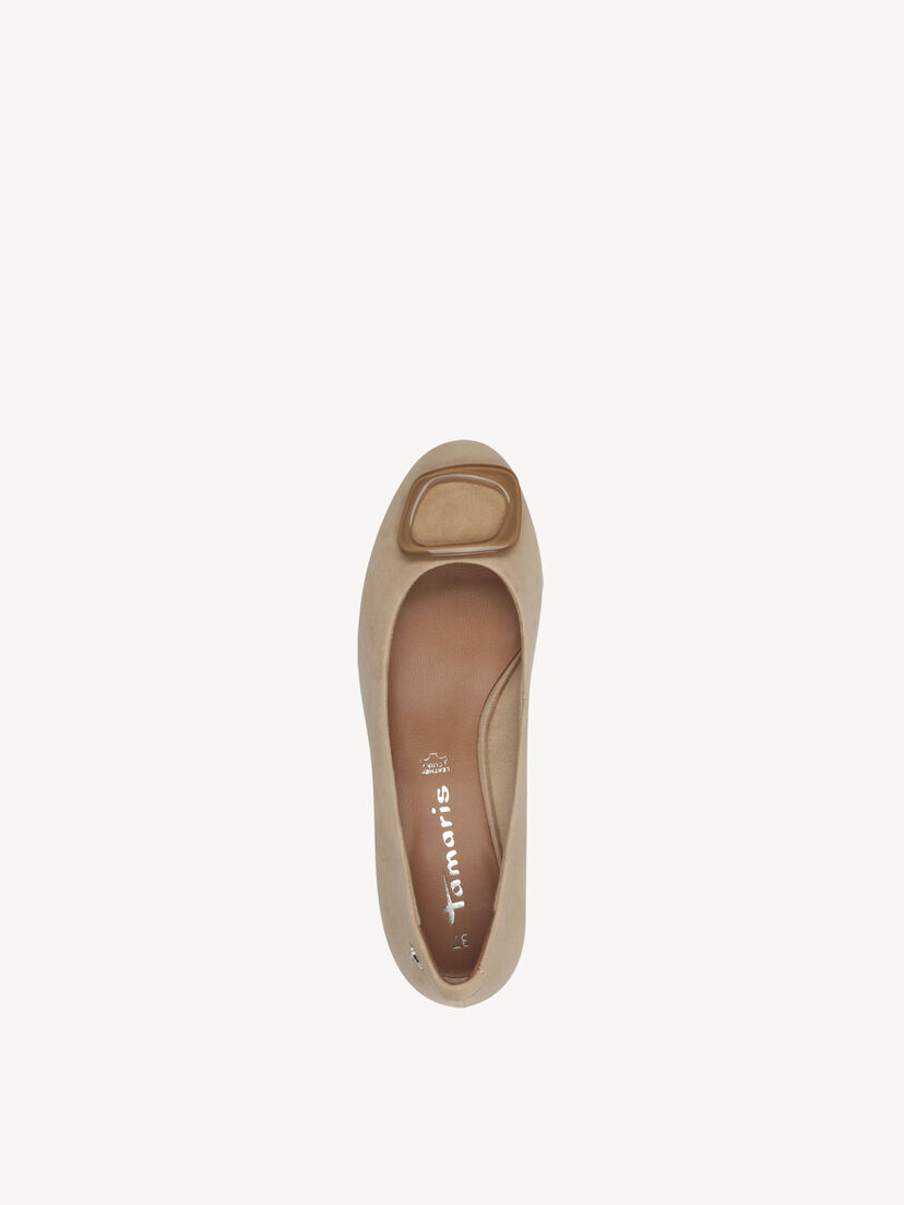 Leren Pumps - bruin