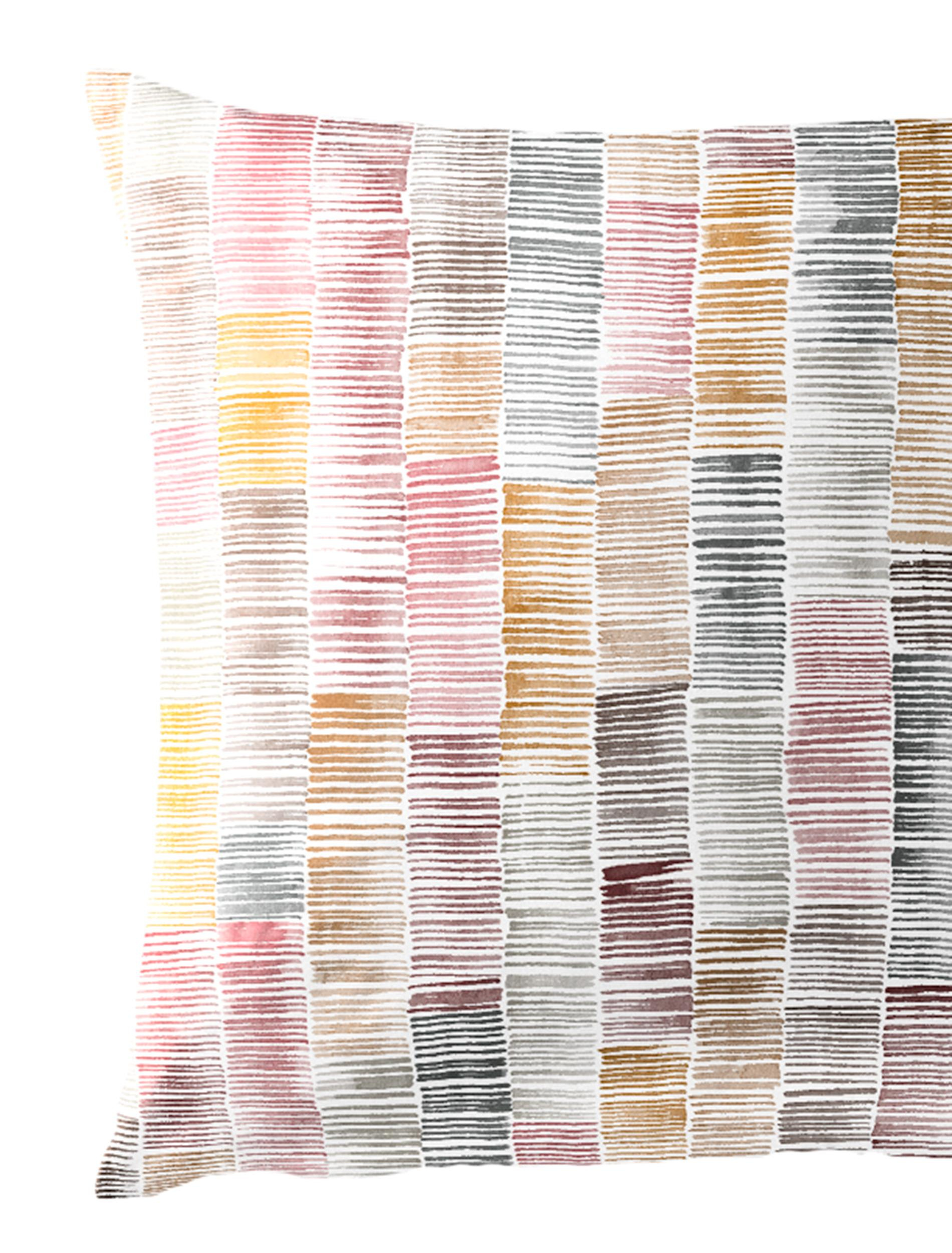 Bettwäsche Mako-Satin rost 135x200cm, mit 1 Kissen