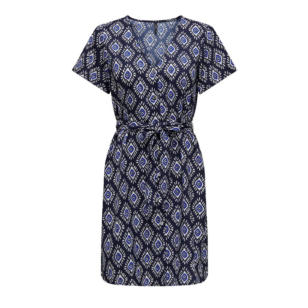 Only Robe Noir/Bleu Femme Only Leah