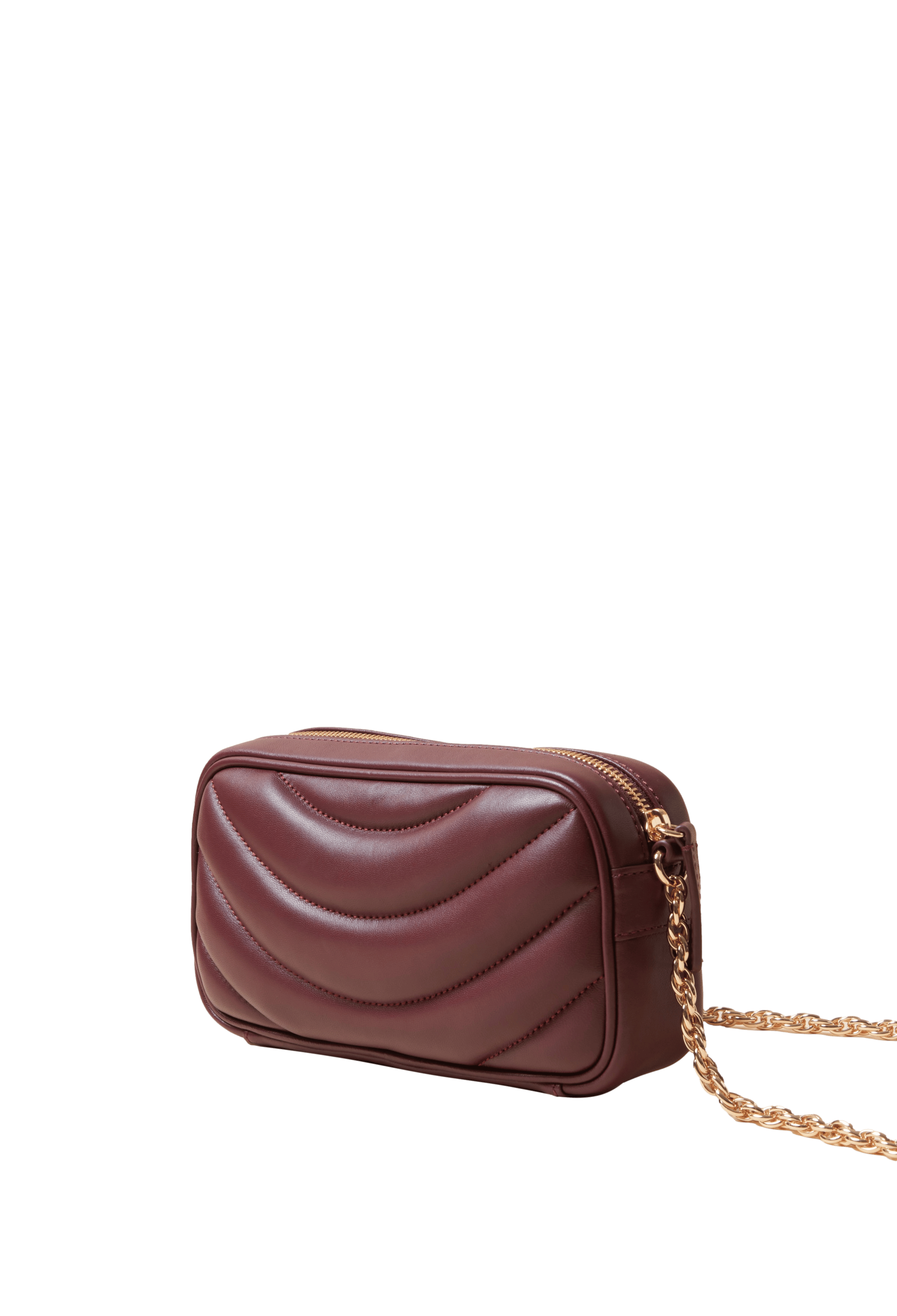 Sac bandoulière en cuir | Rouge