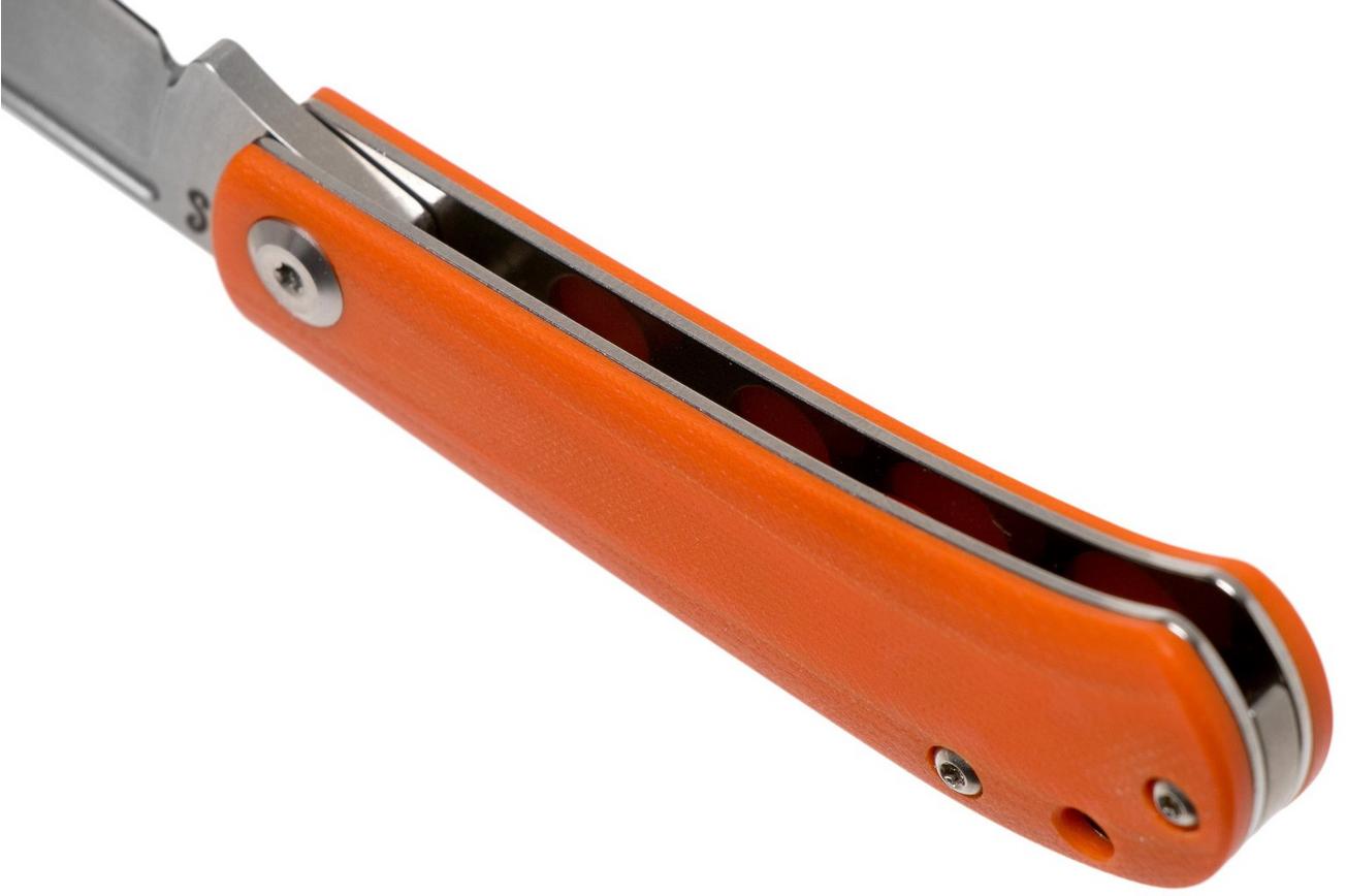 Kansept Bevy T2026S8 Orange G10 zakmes, Nick Swan design
