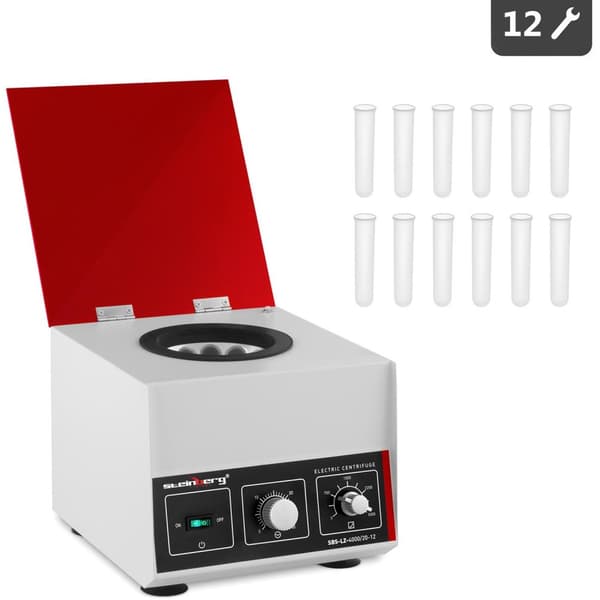 Profesjonell laboratoriesentrifuge for plasma opptil 12 prøver 20ml 180W SBS-LZ-4000/20-12