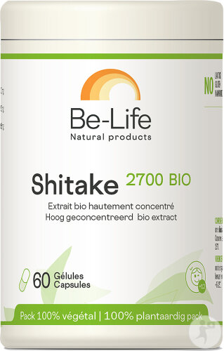 Be-Life Shitake 2700 Bio 60 Gélules