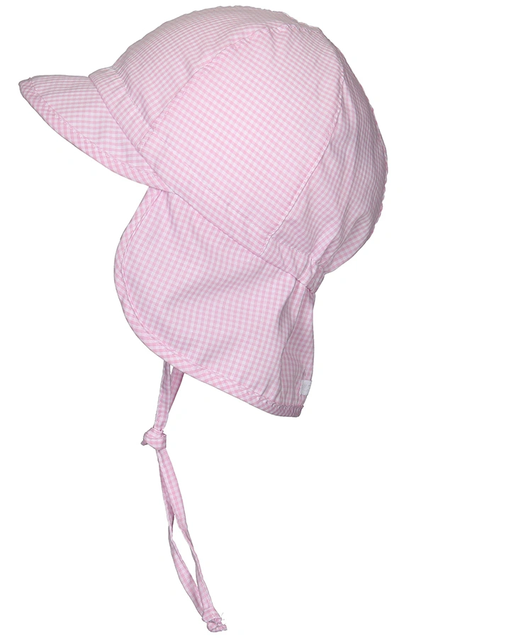 Schirmmütze VICKY KARO gefüttert in rosa/weiß
