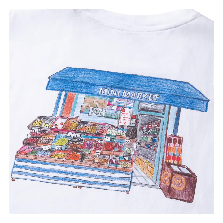 Edmmond Studios T-shirt Mini Market | Blanc