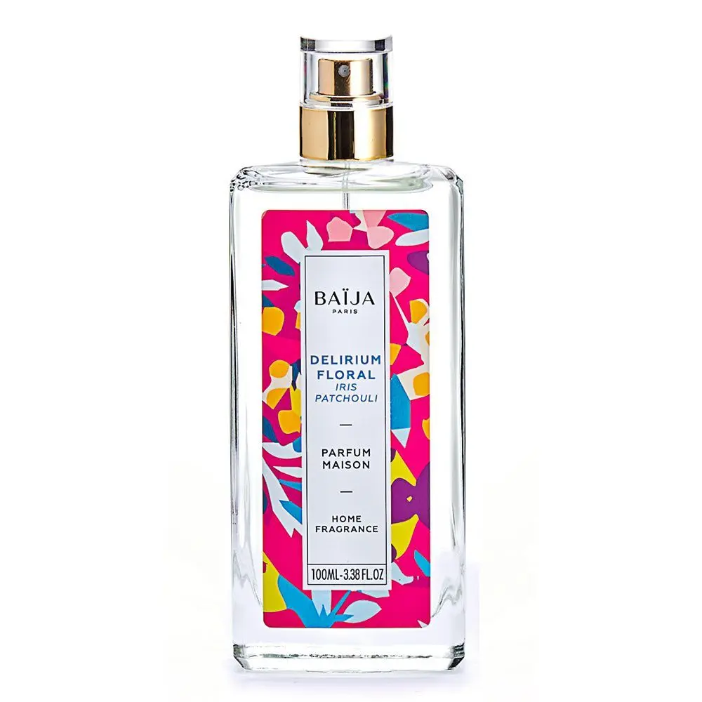 Baïja - PARFUM MAISON DELIRIUM FLORAL Parfum Maison Iris Patchouli- Parfum d'intérieur