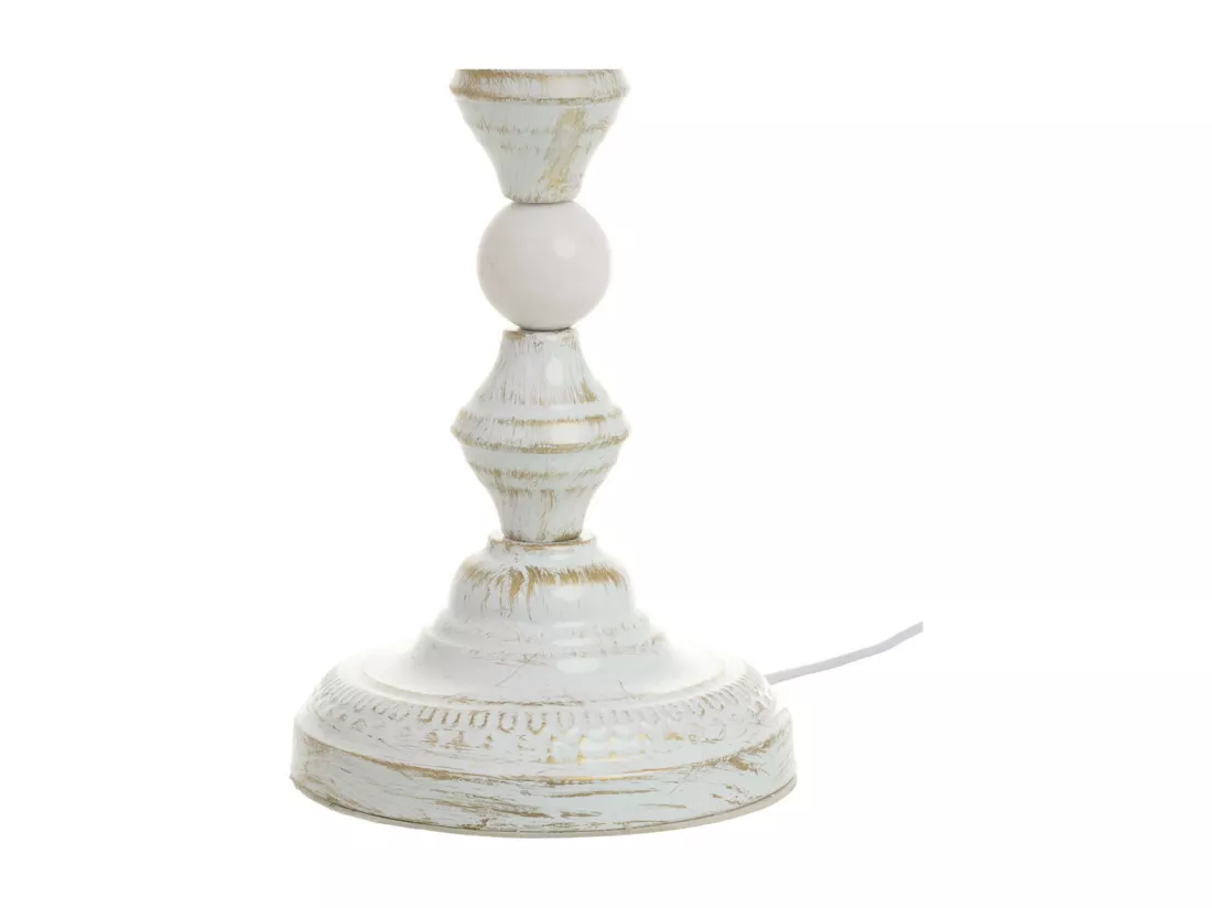 Lampe en métal avec perles en cristal acrylique colorées