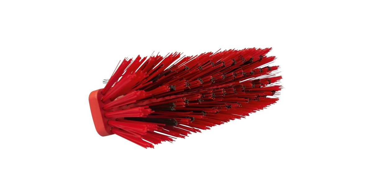 WOLF-Gartenmulti-star straatbezem SB 400 M  (Rood/geel)