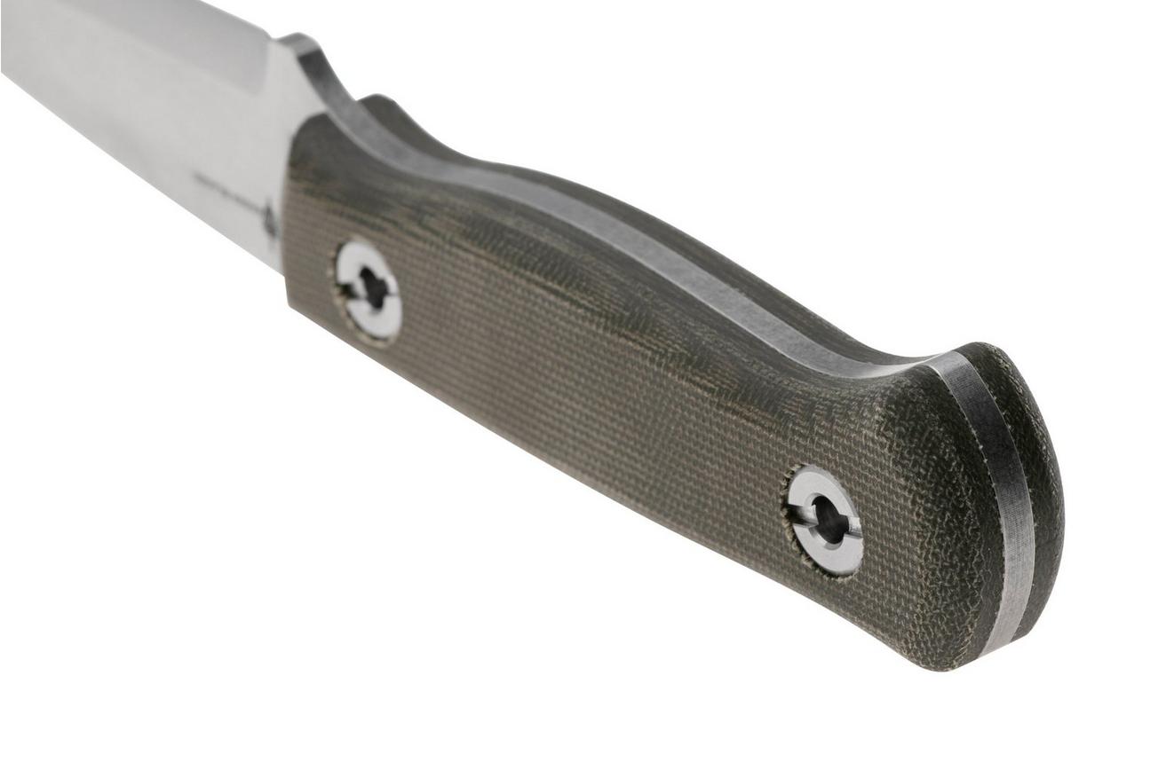 Böker Vigtig vs. Wild 121509 CPM MagnaCut, Green Canvas Micarta, survivalmes