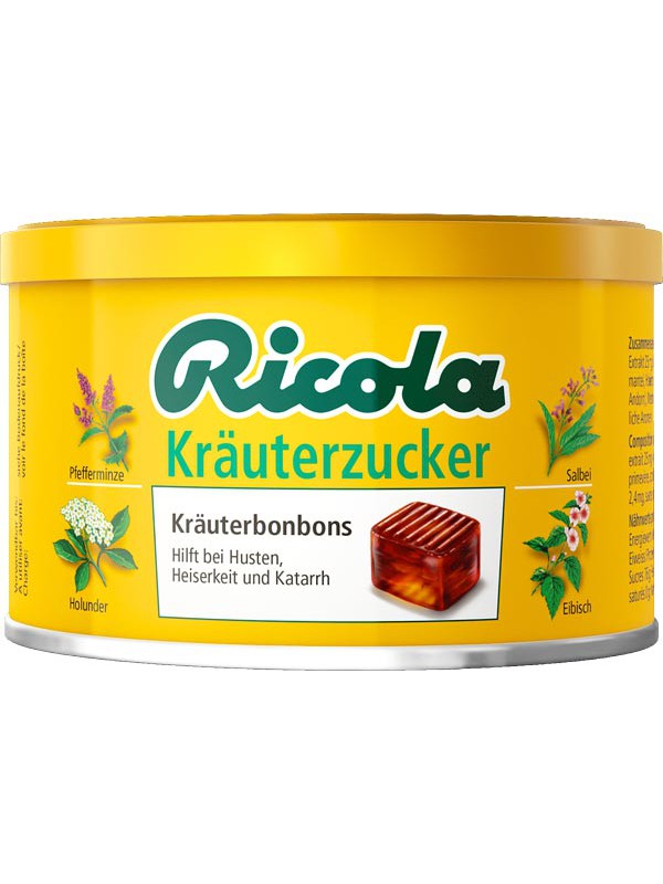 Ricola Kräuterbonbons<br>100 g, Dose, Pastille, Kräuterzucker