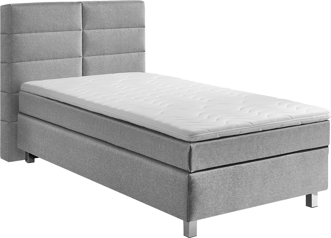 Westfalia Schlafkomfort Boxspringbett wahlweise mit Kaltschaum-Topper