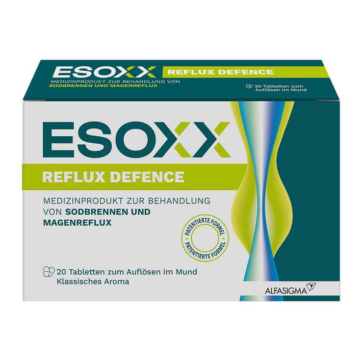 Esoxx Reflux Defence Kautabletten, 20 St