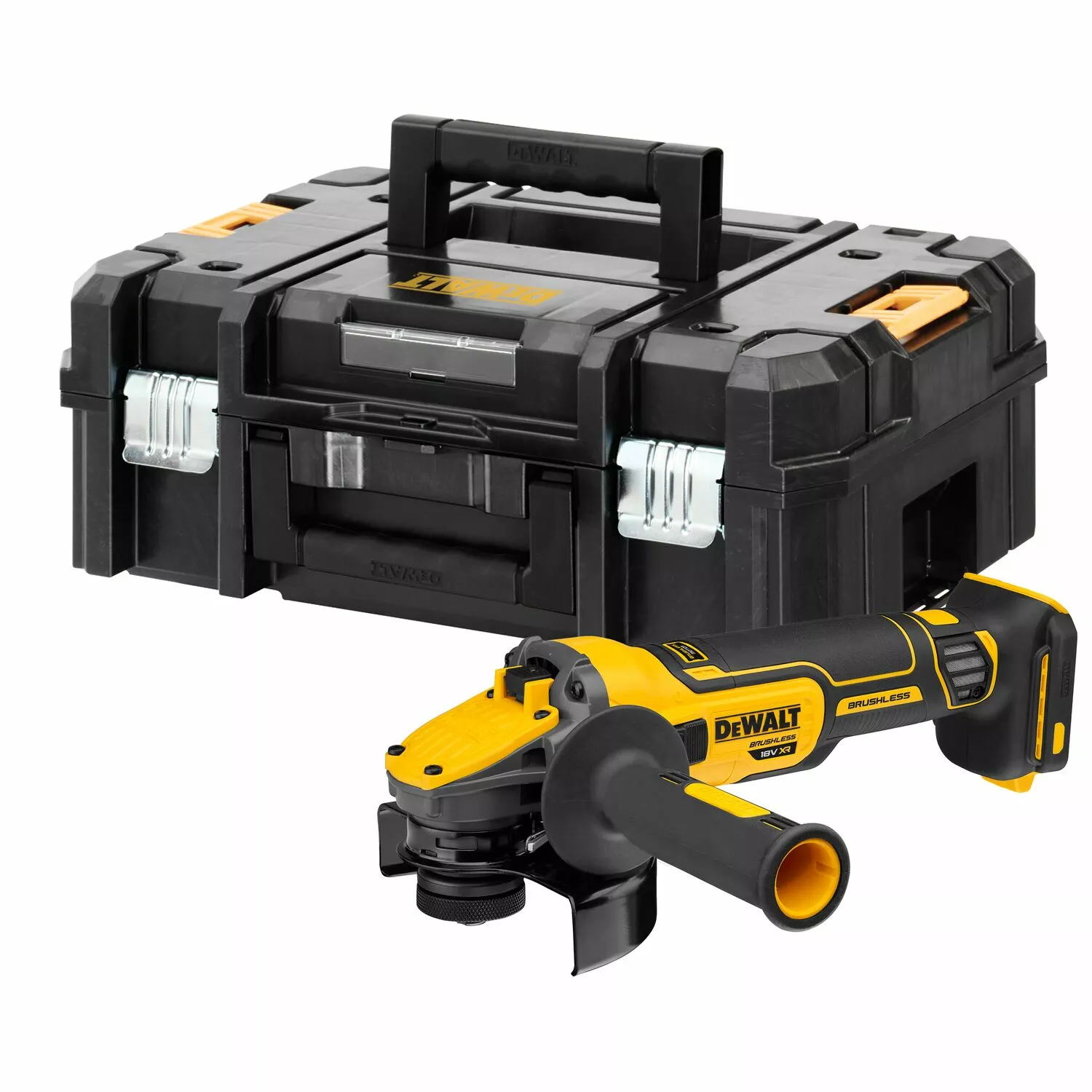 DeWALT DCG409NT-XJ 18V Li-ion FlexVolt Accu haakse slijper - 125 mm - TSTAK koffer