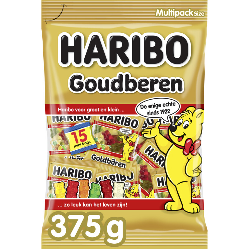 Haribo Goudberen multipack
