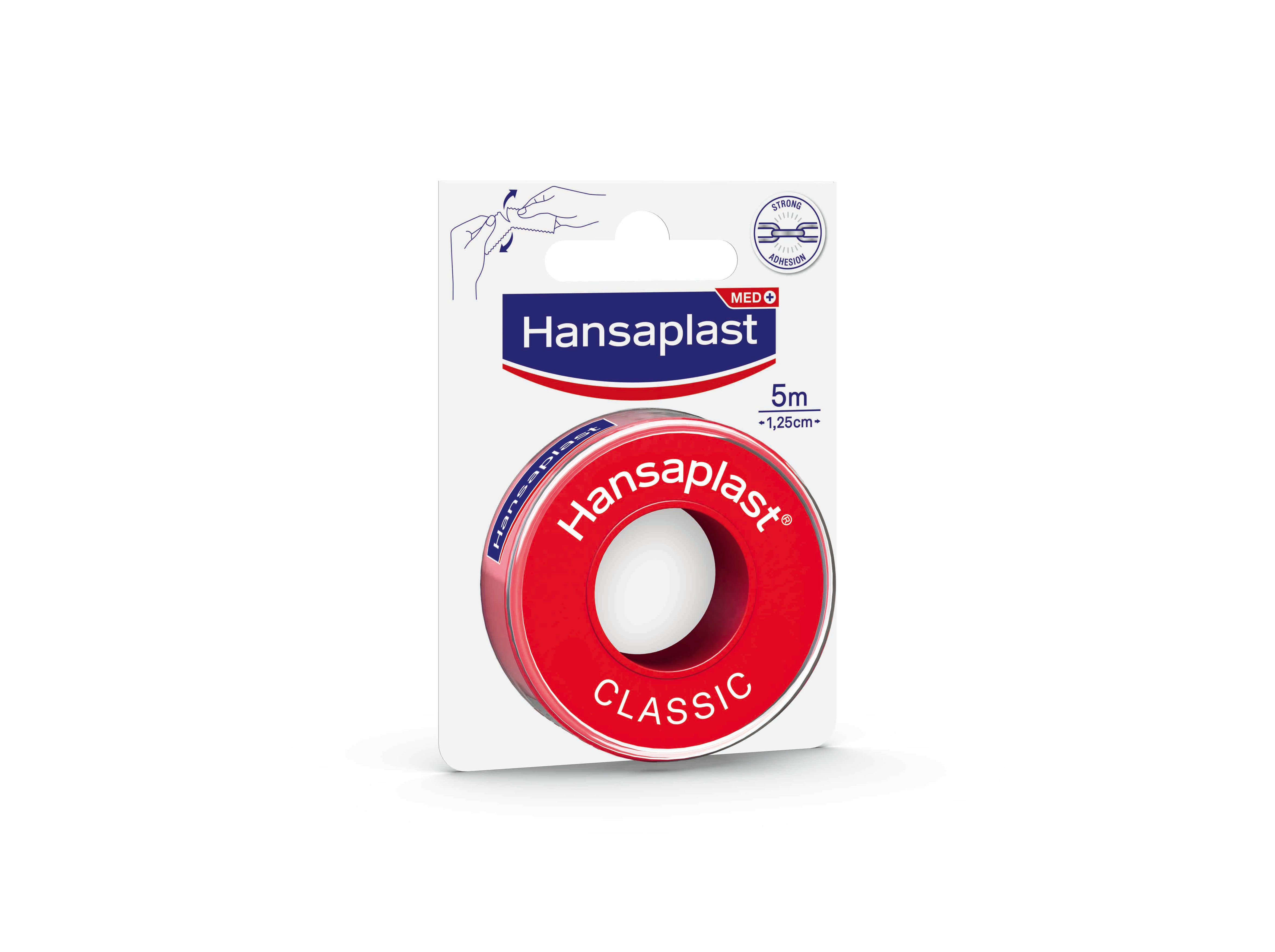 Adesivo para Primeiros Socorros Classic HANSAPLAST 5m x 125cm