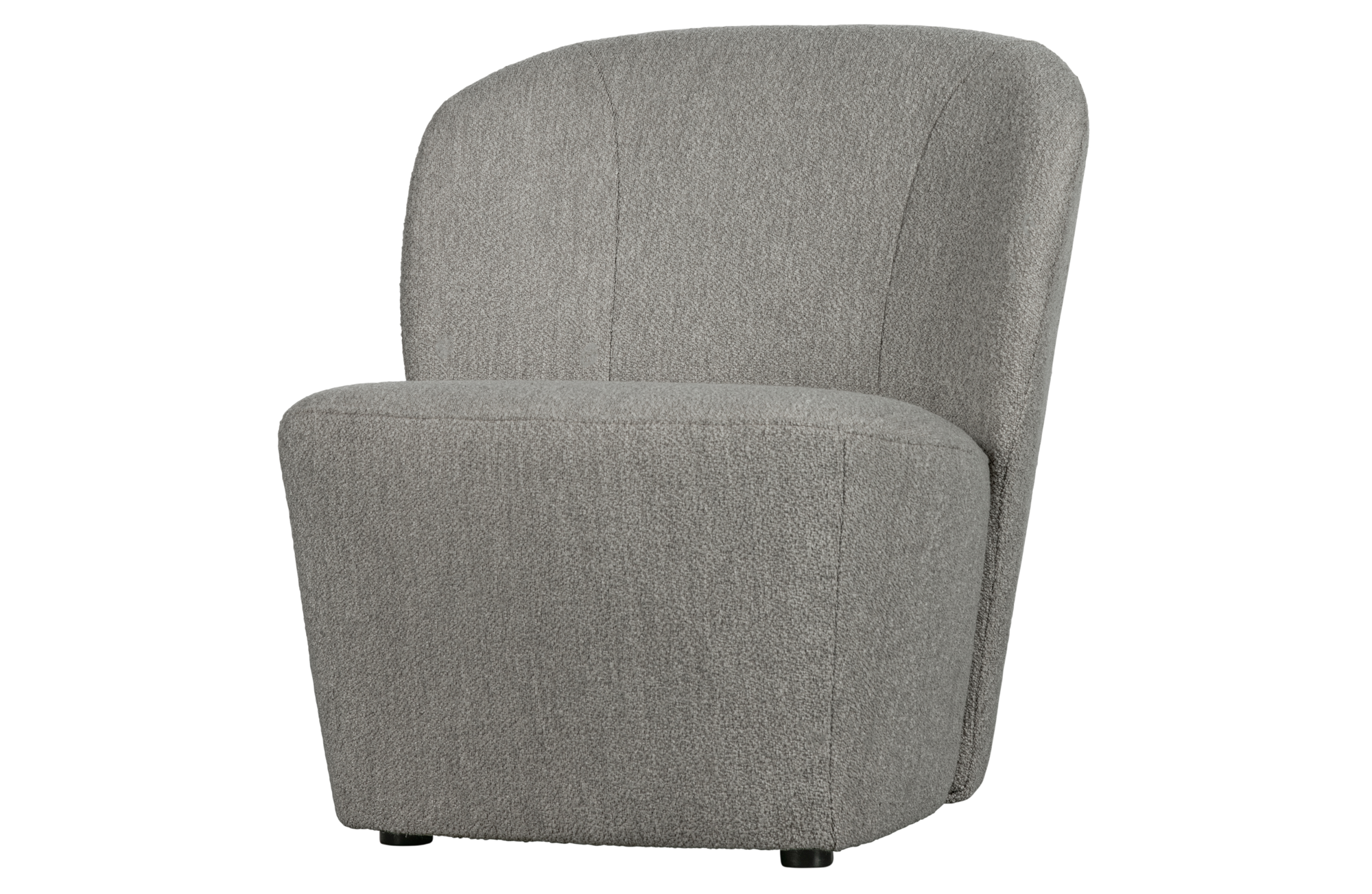 vtwonen fauteuil Lofty bouclé Grijs