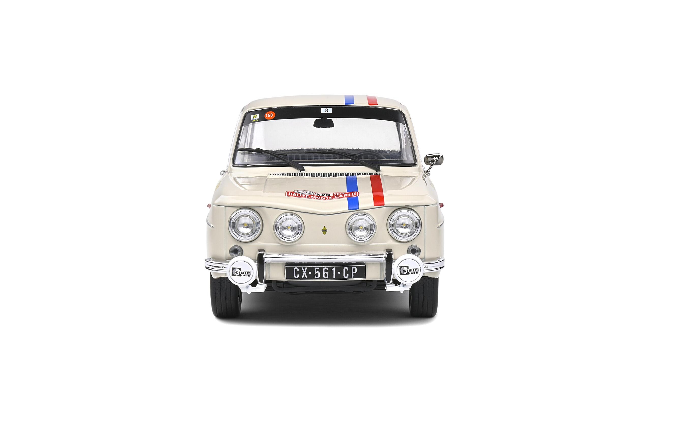 Rally Renault 8 Gordini 1300 #8, 1:18Rally Monte-Carlo Historique 2014 Renault Gordini Sammlermodell