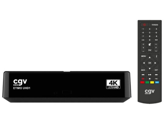 CGV - Décodeur terrestre TNT HD ETIMO UHD1 - Récepteur-enregistreur TNT UHD 4K